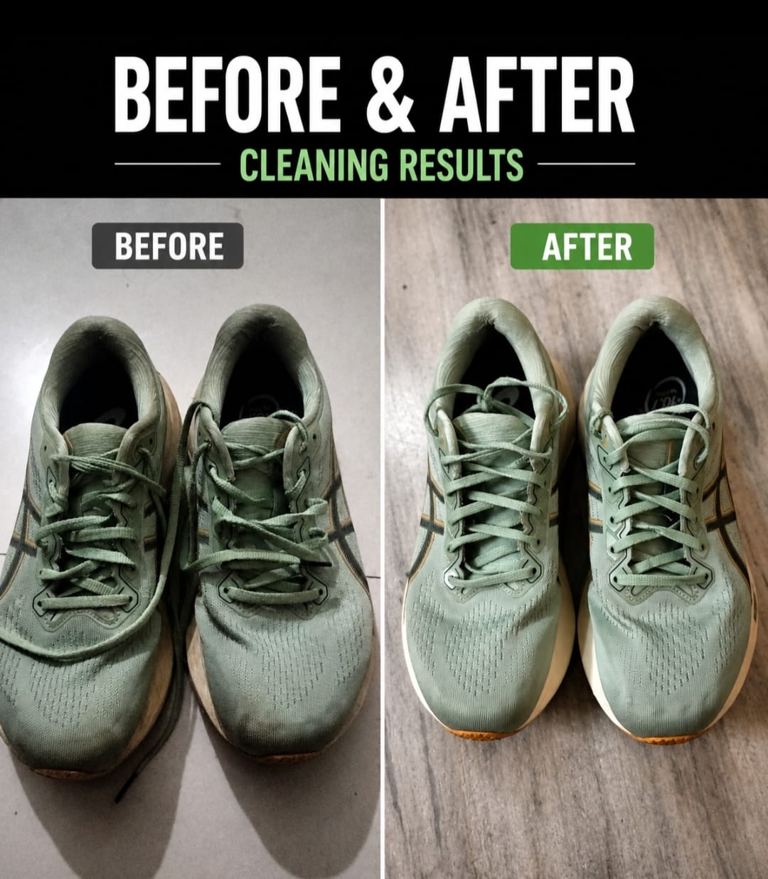 Premium detail restoration before and after result